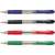 Pilot Super Grip retractable ballpoint pens, assorted colors, 0.7mm