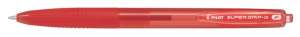Pilot Super Grip G guľôčkové pero s uzáverom, 0,22 mm # červená 31546466 Perá