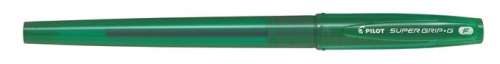 PILOT Golyóstoll, 0,22 mm, kupakos, PILOT "Super Grip G", zöld 31546471