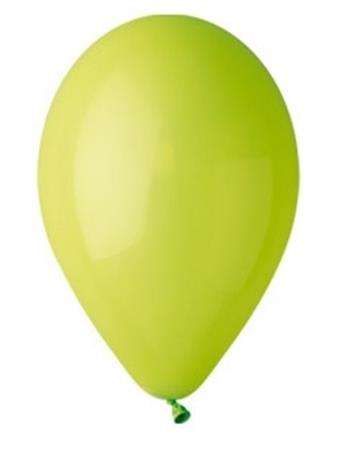 Luftballon, 26 cm, limegrün