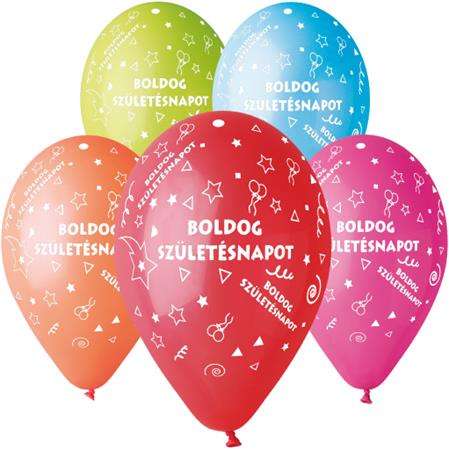 Balon, 30 cm, La mulți ani