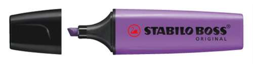 STABILO BOSS Original Textmarker, Lavendel, 2-5 mm abgeschrägte Spitze