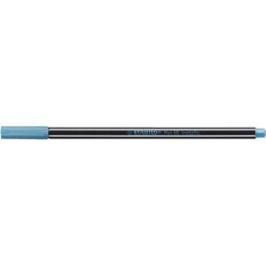 STABILO Pen 68 metallic, metallic blue, 1.4 mm, fine liner pen - Marker