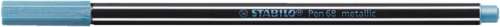 Stilou Stabilo Pen 68 metalic Stainless #metals