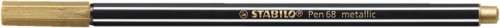 STABILO Fineliner, 1,4 mm, STABILO "Pen 68 metallic" gold