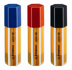 STABILO Point 88 Big Point Box fineliner pens, 20 assorted colors, 0.4mm - STABILO Fineliner & technical pen