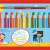 STABILO Woody 3 in 1 colored pencils, 18 colors, set with sharpener and brush