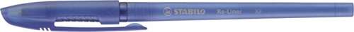 STABILO Re-Liner blue ballpoint pen, 0.35 mm line width