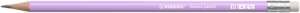 Stabilo Swano Swano Pastel Pastel creion grafit hexagonal cu radieră, HB #purple (12buc) 31547064 Creioane grafit