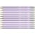 STABILO Graphite Pencil with Eraser, HB, hexagonal, STABILO "Swano Pastel", purple 31547064