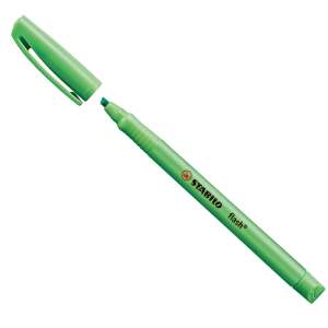 STABILO Flash highlighter, green, 1-3.5 mm line width - STABILO