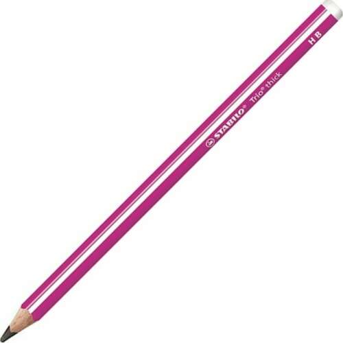 STABILO Trio thick HB graphite pencil, pink