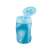 STABILO Easy pencil sharpener, blue, 3 hole, with container, for right-handed