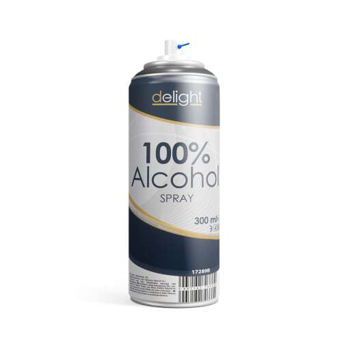 Delight 100% Alkoholový sprej, 300 ml, na čistenie a dezinfekciu povrchov