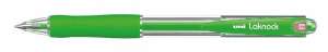 Uni SN-100 Laknock guľôčkové pero s tlačidlom, 0,3 mm #zelená 31547394 Perá