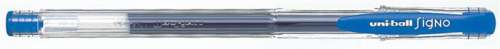 UNI Gélové pero, 0,3 mm, viečko, UNI "UM-100 Signo Micro", modré