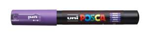 UNI Posca PC-1M marker, 0.7-1.0 mm, lila - Marker