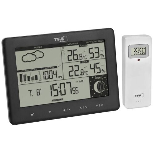 TFA Dostmann Időjárásállomás - Digitális - Bel/Kültéri 162945606 - TFA