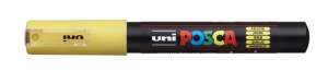 Marker UNI Posca PC-1M žuti, 0,7-1,0 mm, šiljas vrh - Marker
