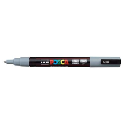 UNI Posca PC-3M gray paint marker, 0.9-1.3 mm