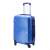 Dollcini Világjáró kék kemény héjú bőrönd, 25" 4 kerékkel, teleszkópos fogantyúval és TSA zárral