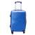 Dollcini Világjáró kék kemény héjú bőrönd, 28" 4 kerékkel, teleszkópos fogantyúval és TSA zárral