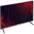 Televizor LED Full HD Dahua DHI-LM32-F200 de 31,5 inci cu un design abstract roșu și negru afișat pe ecran