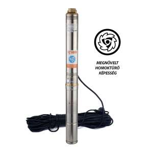 IBO 3" SDM 24 csőkút szivattyú, 20m kábel, megnövelt homoktűrő képességgel - Öntözés