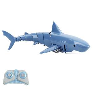 Távirányítós cápa játék, kék cápa távirányítóval, RC cápa játék - Nonbrand Interaktív gyerek játék