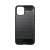 iPhone 12 / 12 Pro Carbon Fiber Case, Black, Front View