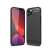 iPhone 12/12 Pro black carbon fiber texture case full view