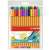 STABILO Point 88 Fineliner Stifte, 30er Pack, 0,4 mm, sortierte Farben, inklusive 5 Neonfarben