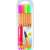 STABILO Point 88 Fineliner Stifte, 0,4 mm, Neonfarben, 6er Pack