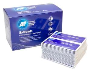 AF Tisztítókendő, izopropil alkohollal, nagy méretű, 100 db, AF "Safepads" 31547599 