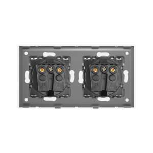 LUXION Dupla Üveg Konnektor - Modern, Biztonságos, Elegáns