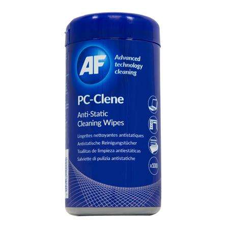 AF Reinigungstücher, allgemein, 100 Stück, AF "PC-Clene"
