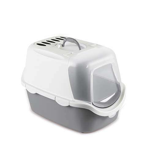 Stefanplast Cathy Krytá toaleta pre mačky - S filtrom - 56x40x40cm 57933028
