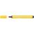 STABILO Trio Scribbi Yellow Felt Tip Pen, 1.5-2mm, Spring-Loaded Tip
