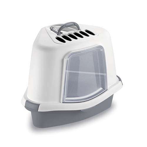 Stefanplast Sprint Corner - Fedeles Macska WC - 40x56x40cm