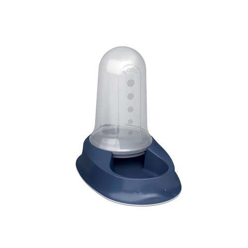 STEFANPLAST Chic 2 v 1 Miska na kŕmenie a pitie - 3,5 litra, Tmavomodrá 57933611