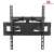 Maclean MC-760 uchwyt ścienny do telewizora, czarny, widok z przodu