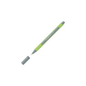 Schneider 0.4 mm silver grey felt-tip pen, Line-Up series, green barrel - Schneider Fineliner & technical pen