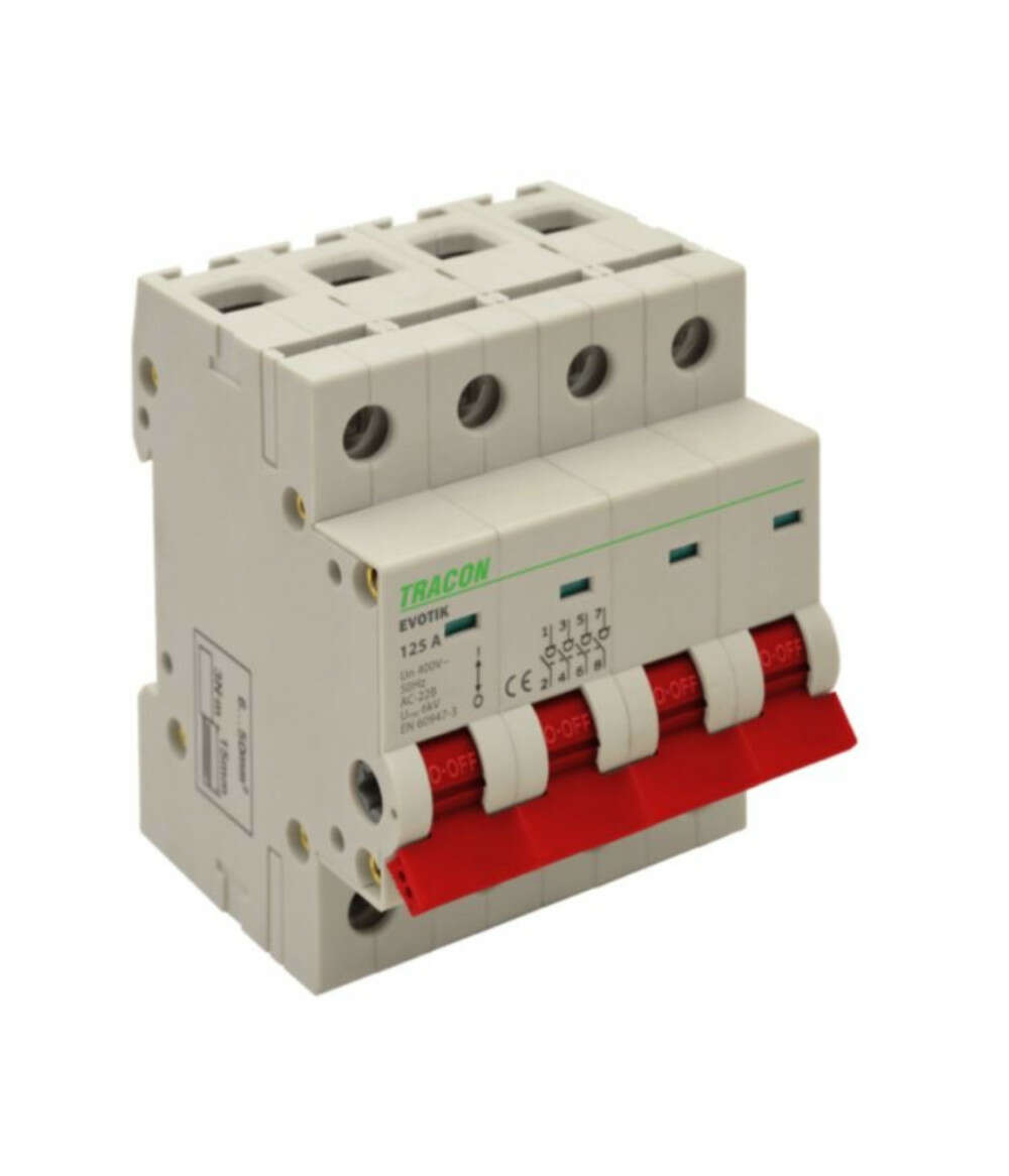 Tracon TIK4-40 4P 40A leválasztó kapcsoló