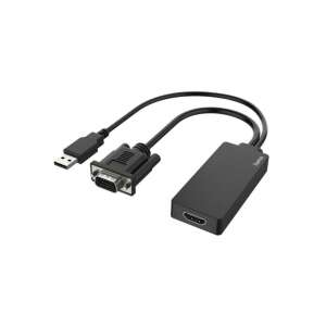 Hama 200342 FIC VGA HDMI adaptér + USB 104007242 - HDMI redukcie