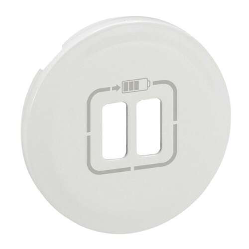 Legrand Plakietka gniazdka zasilającego 2 x USB biały (068256) 110592999