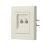 Schneider EPH4400123 ASFORA beige 2xRJ45 Cat5e UTP Buchse 57934682