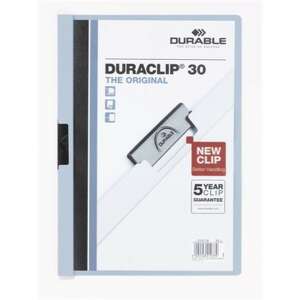 Durable Duraclip 30 A4 világoskék clip-mappa, az eredeti, Németországban készült - Irattartó mappa