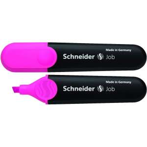 Schneider Job Textmarker, rosa, 1-5 mm abgeschrägte Spitze - Textmarker