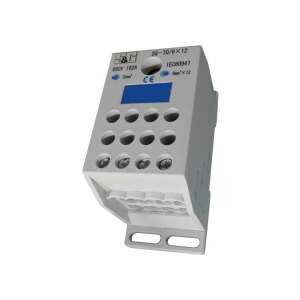 Tracon FLE-25 sínre szerelhető leágazó kapocs, szürke, 2x25mm2, 400VAC, 101A - Sorkapocs