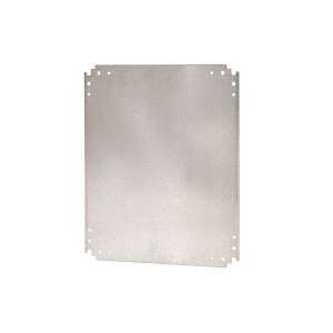 Schneider 500x400mm galvanized steel mounting plate for cabinet - Electrical Installation